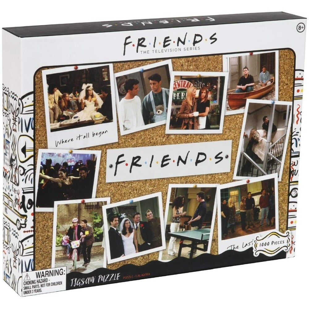 Friends TV Show Seasons Jigsaw Puzzle - 1000 Pieces - 30in x 24in